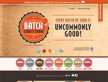 Tablet Screenshot of batchsoda.com